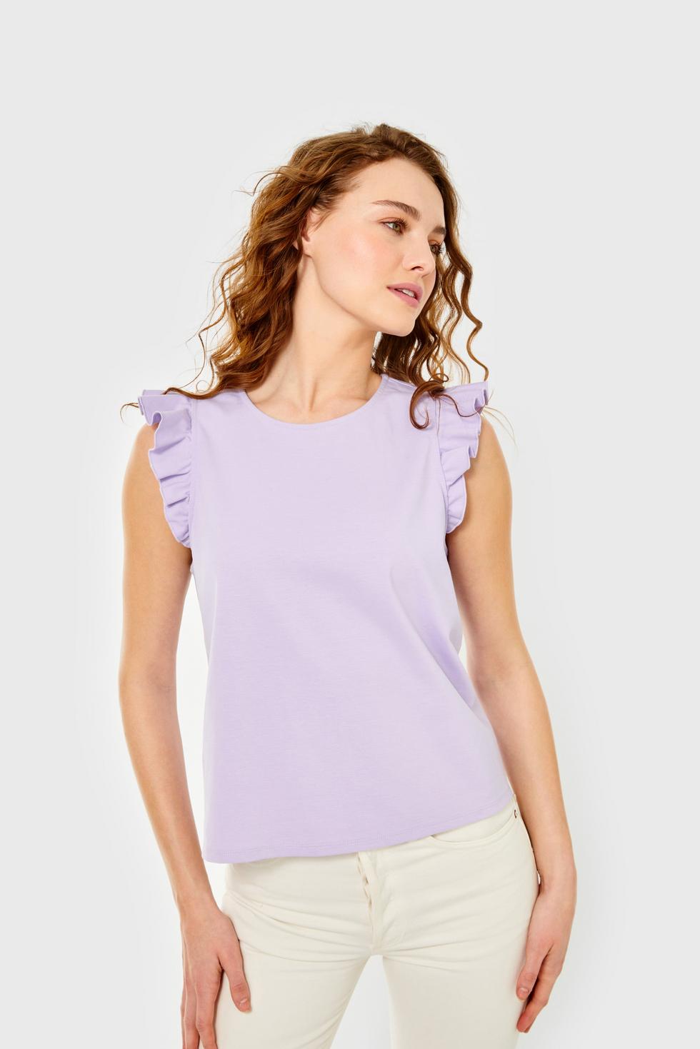 Alice Top - Pastel Lilac
