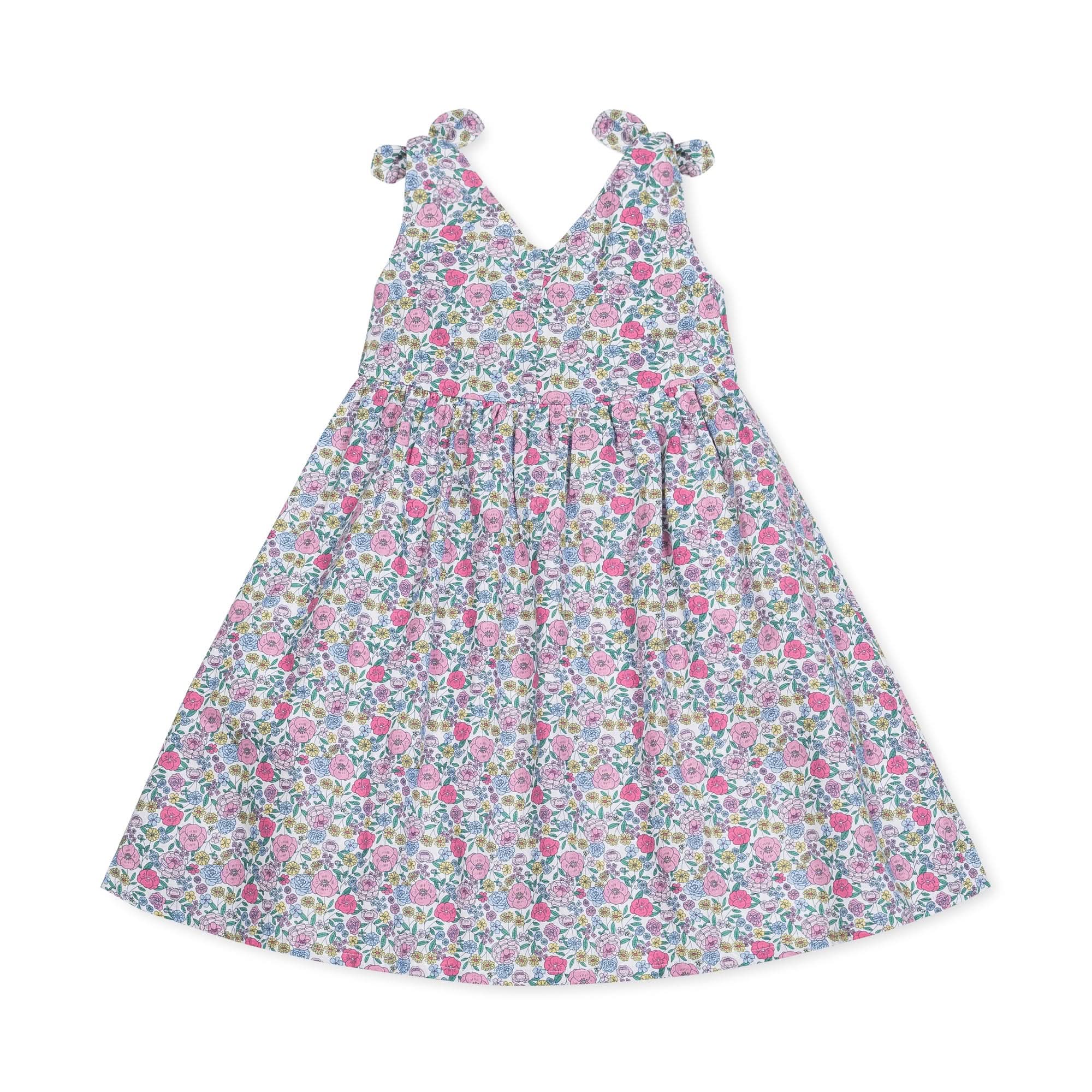 Bow Shoulder Swing Dress