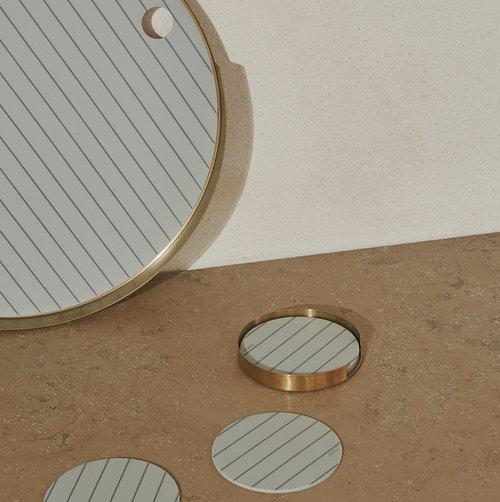 Oka Tray - Brass