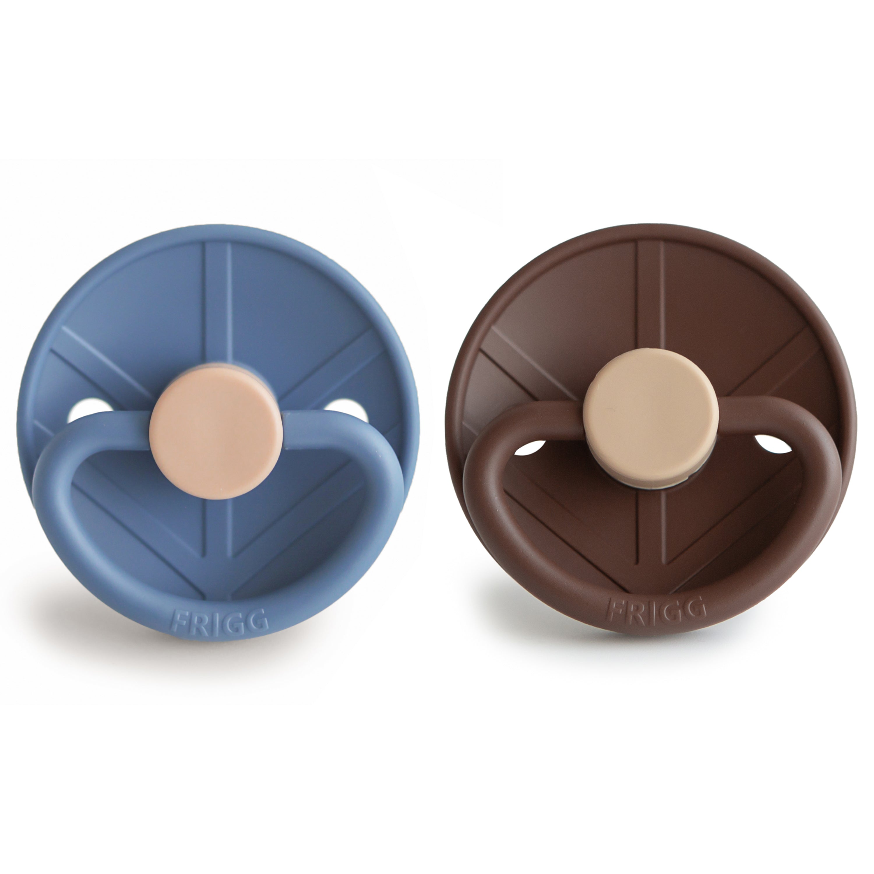 FRIGG Little Viking Silicone 2-Pack Pacifiers & Teethers Mushie   