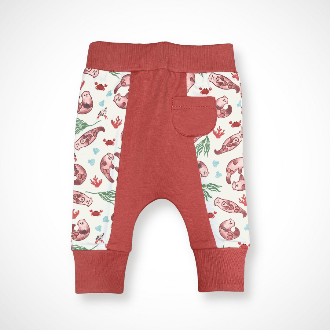 Otter Long Sleeve Bodysuit and Pant | Organic Pima Cotton