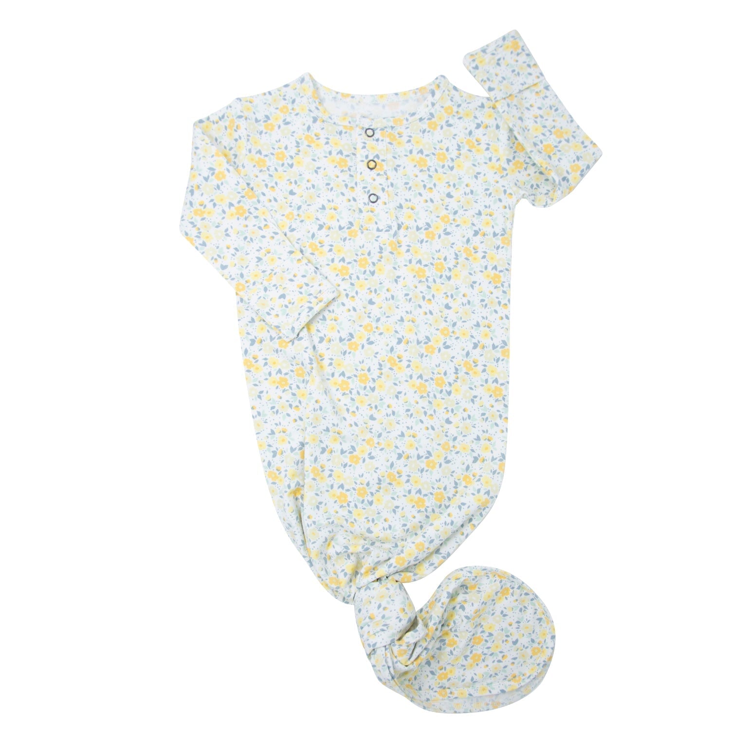 Knotted Gown - Golden Sage