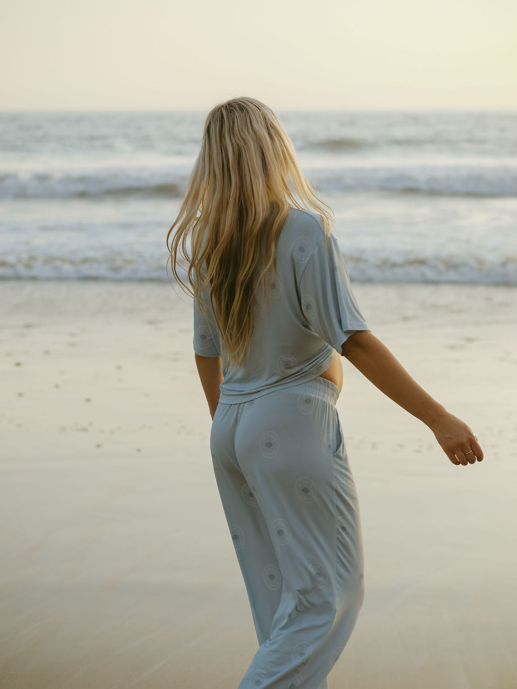 Women's Boxy Tee Lounge Set  | San Clemente