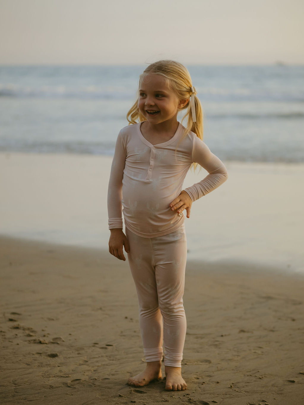 Bamboo Two Piece Pajamas | Pink Lobster