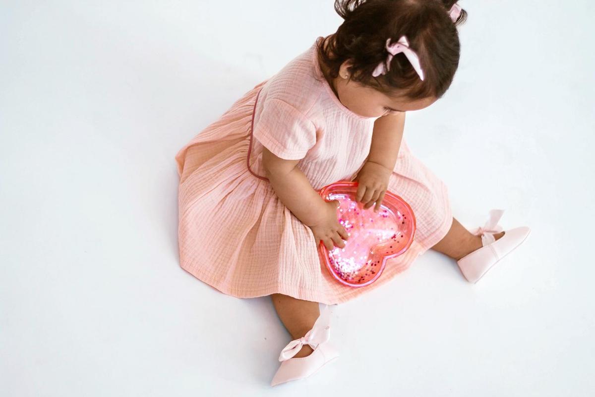 Baby Hi-Low Dress - Pink