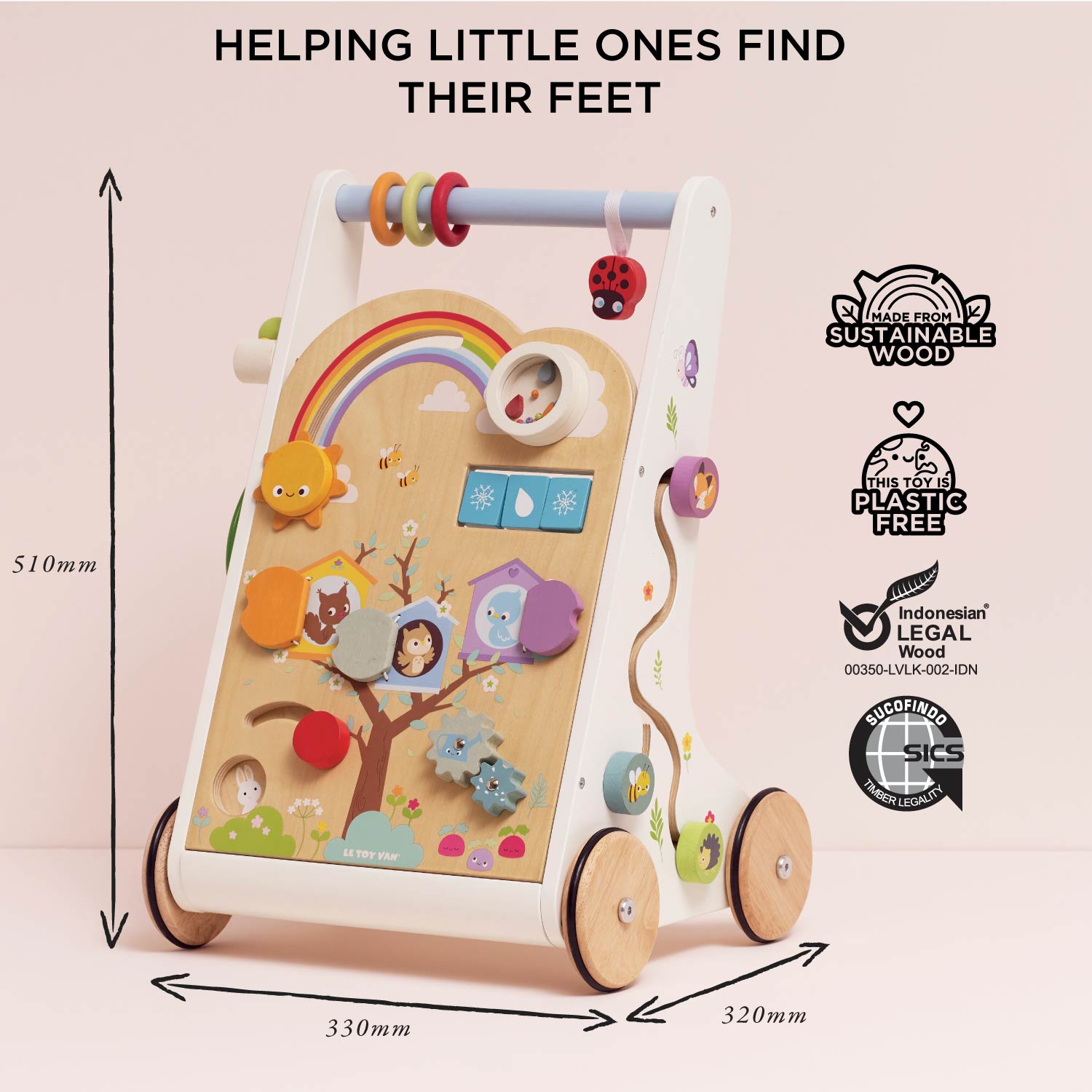 Woodland Activity Baby Walker