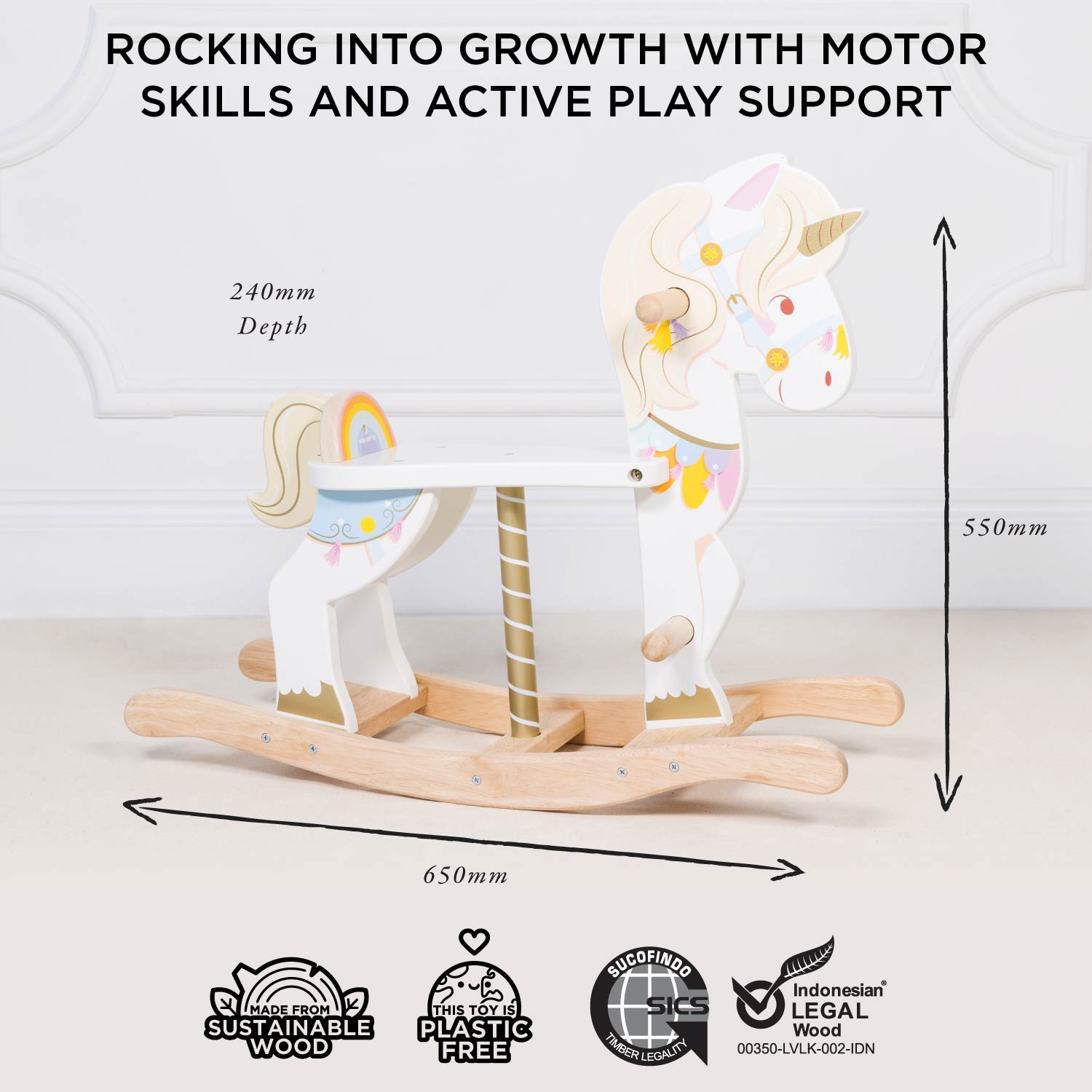 Magical Rocking Unicorn Carousel