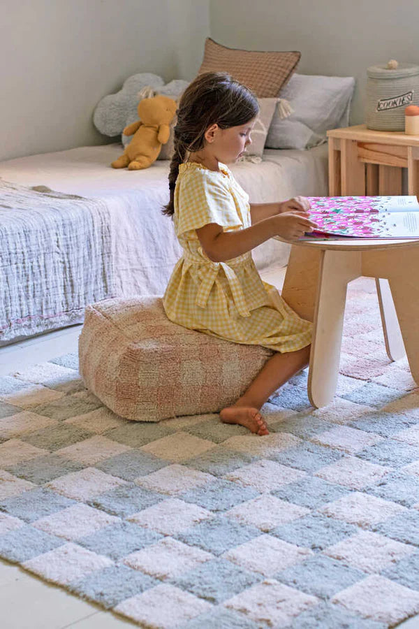 POUF VICHY ROSE  Little Wonder & Co   