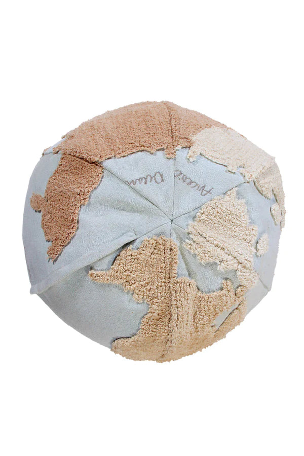 POUF WORLD MAP  Little Wonder & Co   