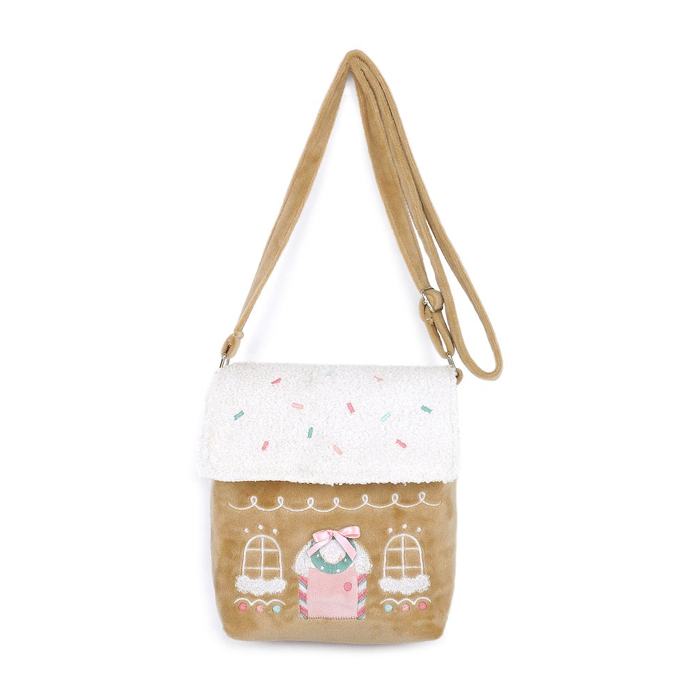 Gingerbread House - Cross Body Purse