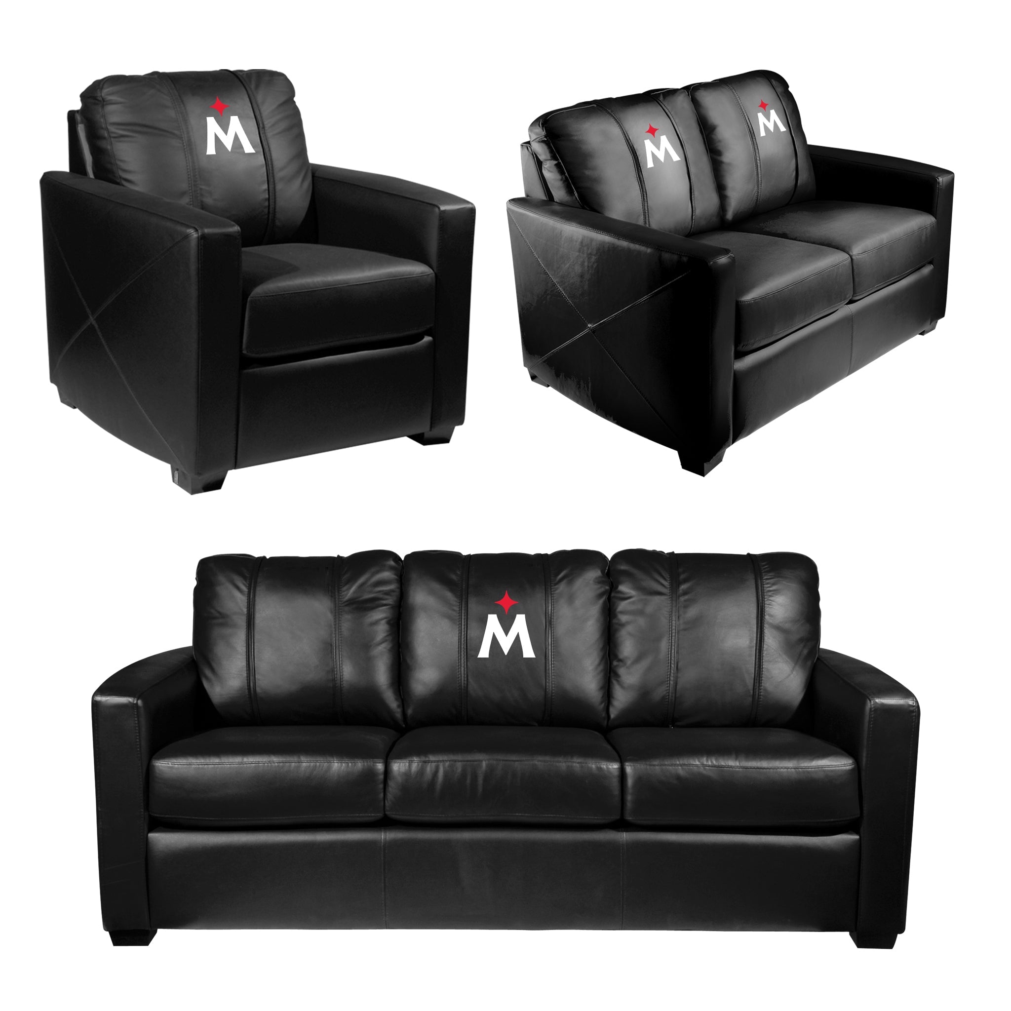 Silver Club Chair with Minnesota Twins Alternate
