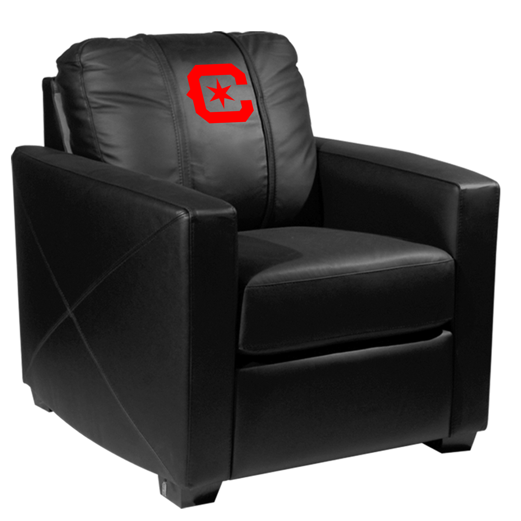 Silver Club Chair with Chicago Fire FC Secondary Logo