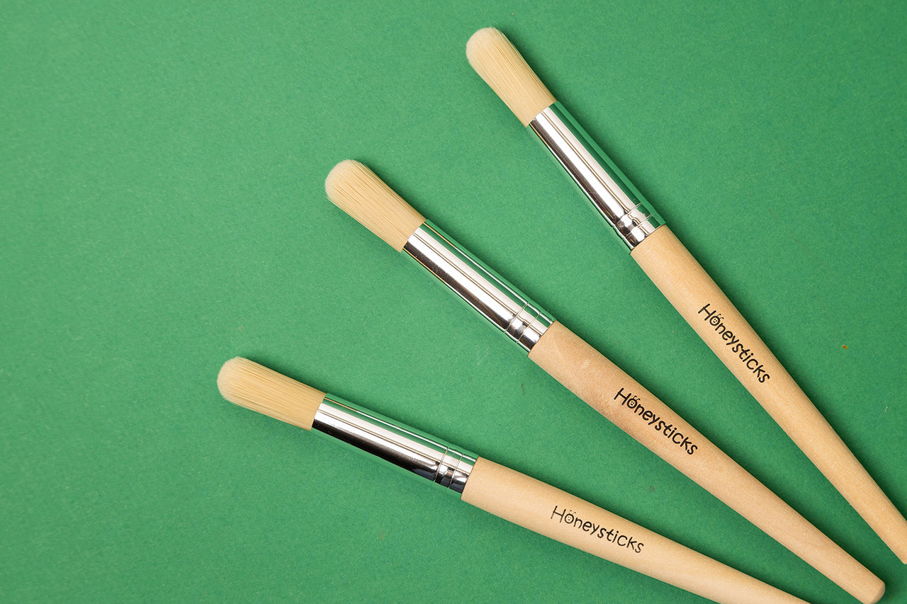 Honeysticks Jumbo Paint Brush Set by Honeysticks USA  Honeysticks USA   