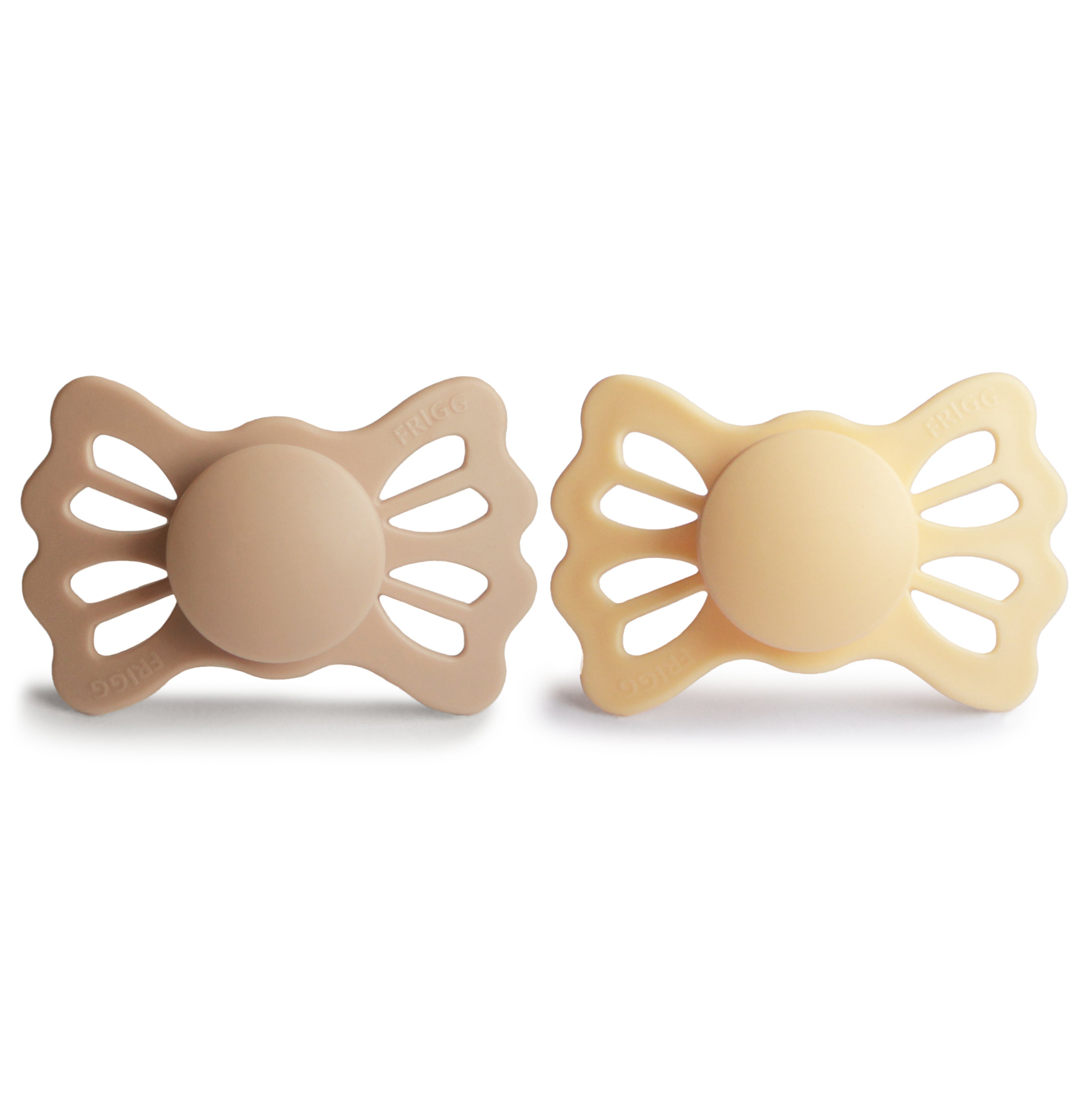 FRIGG Lucky Symmetrical Silicone Pacifier 2-Pack (6-18 Months) FRIGG PACIFIERS Mushie   