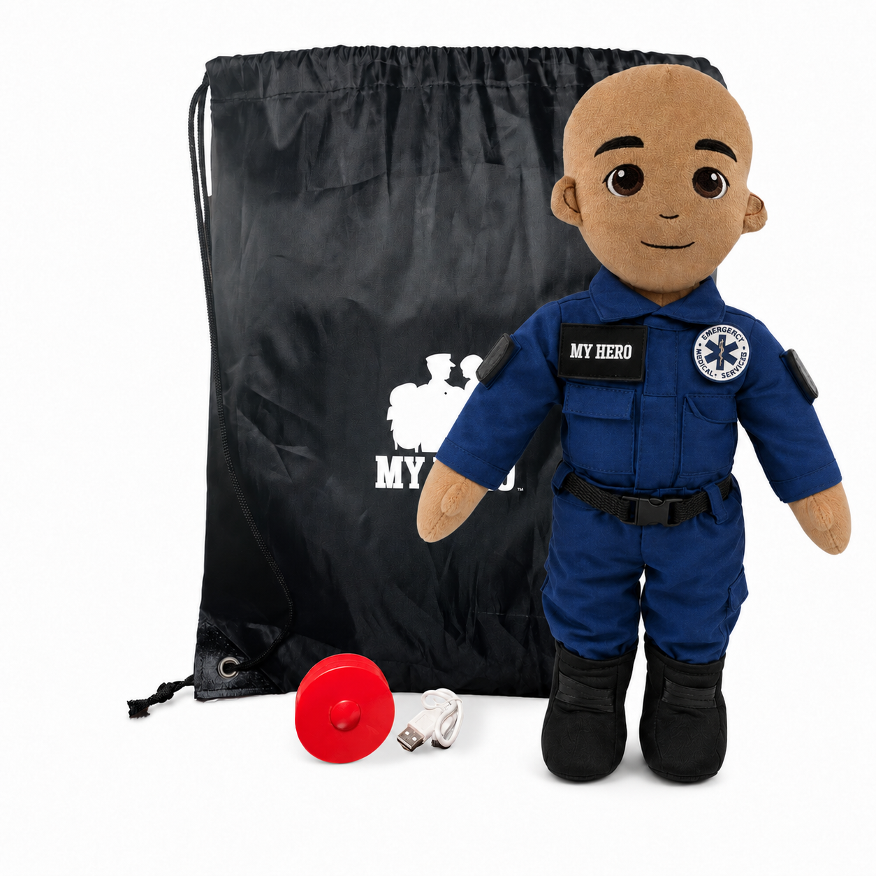 Paramedic Doll & EMT Doll | Recordable First Responder Gift