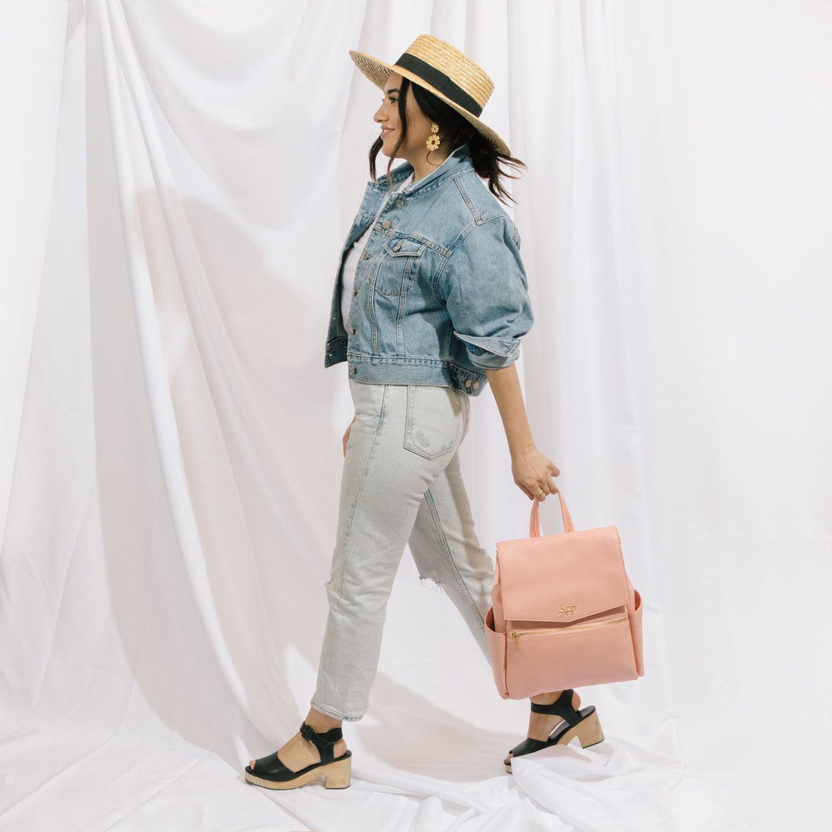 Peach Mini Classic Bag II