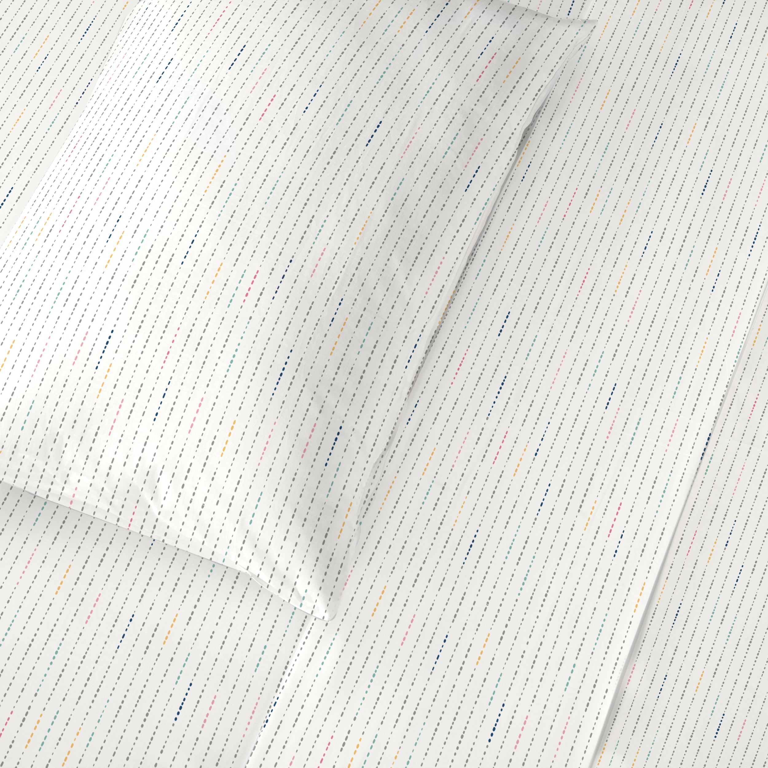 Organic Cotton Sheet Set - Pebble Pop Sheet Set Makemake Organics   