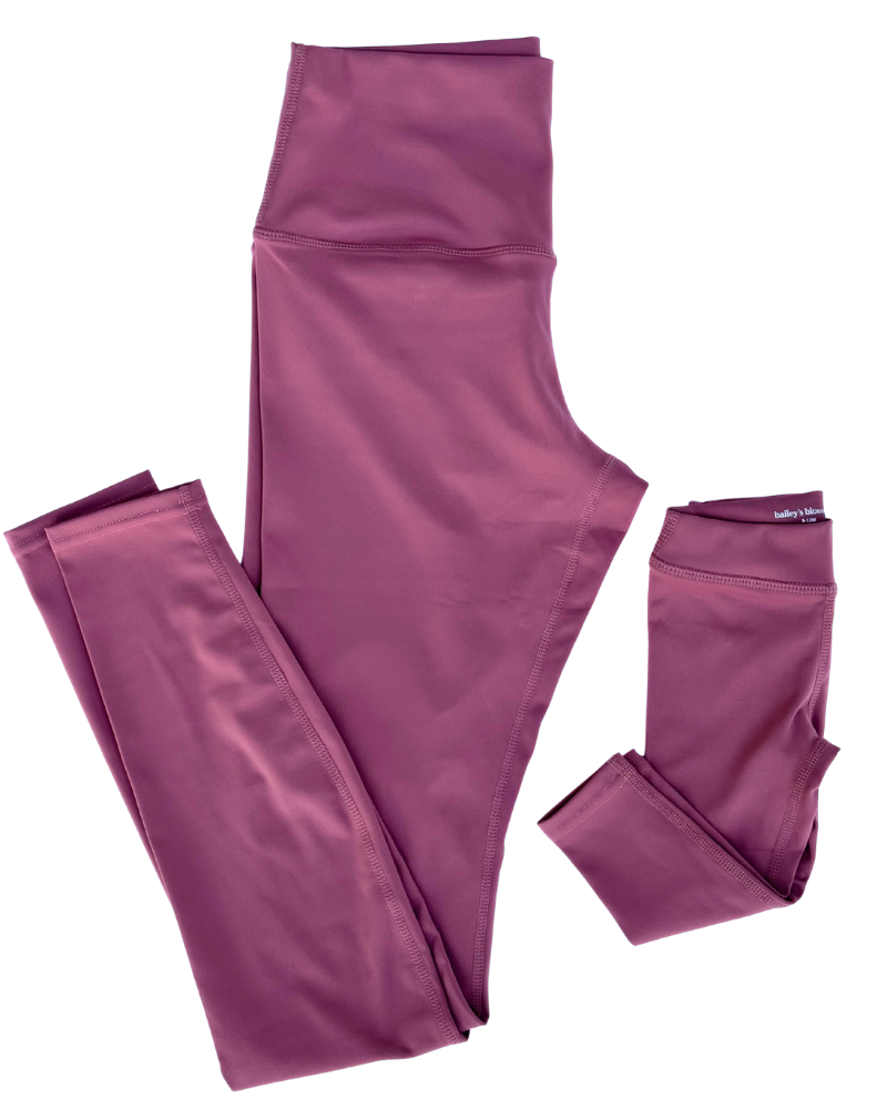 Peyton High Rise Yoga Pant - Rose Taupe