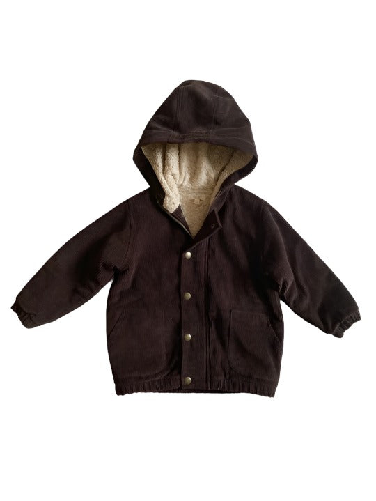 The Corduroy Coat - Chocolate