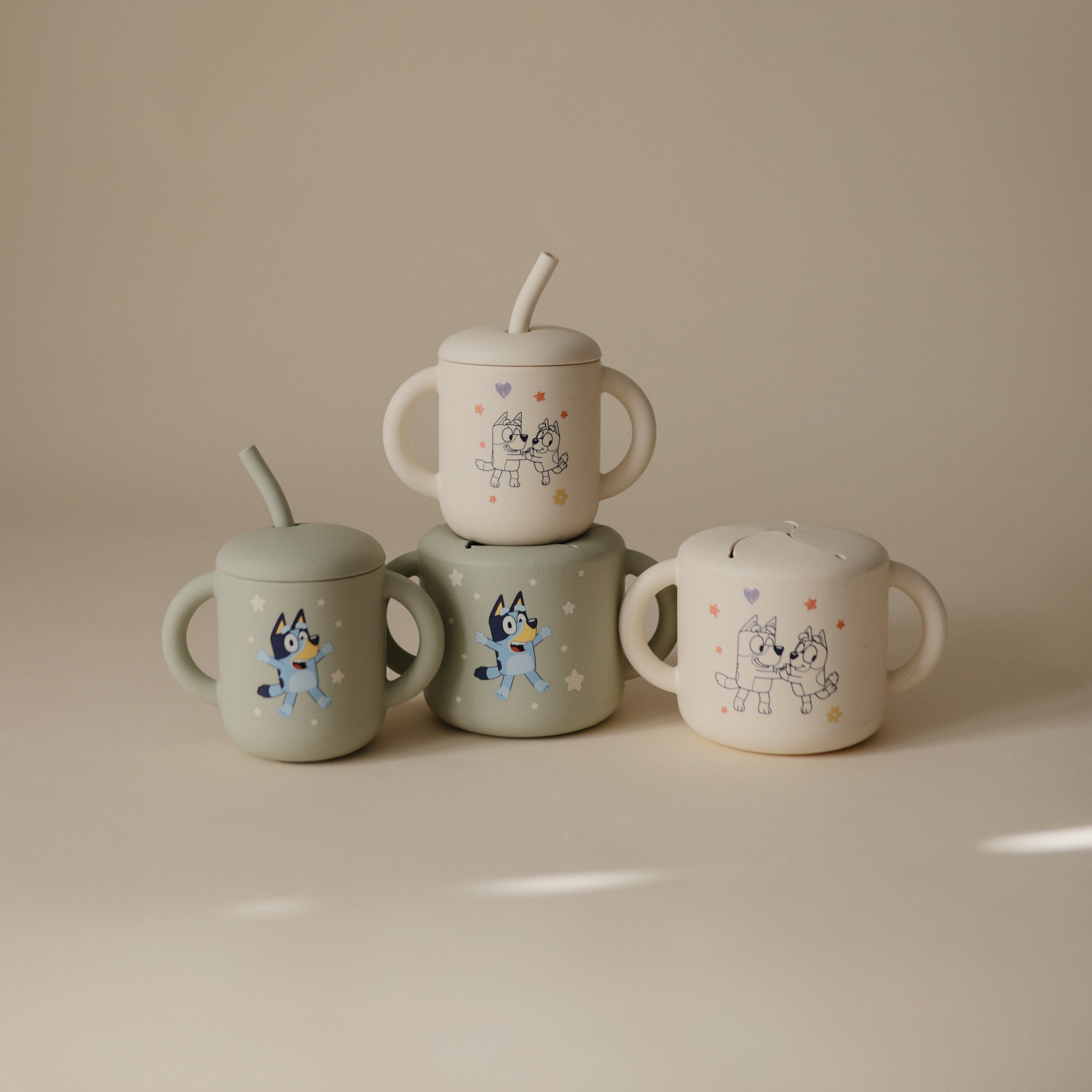 Bluey x Mushie Snack Cup