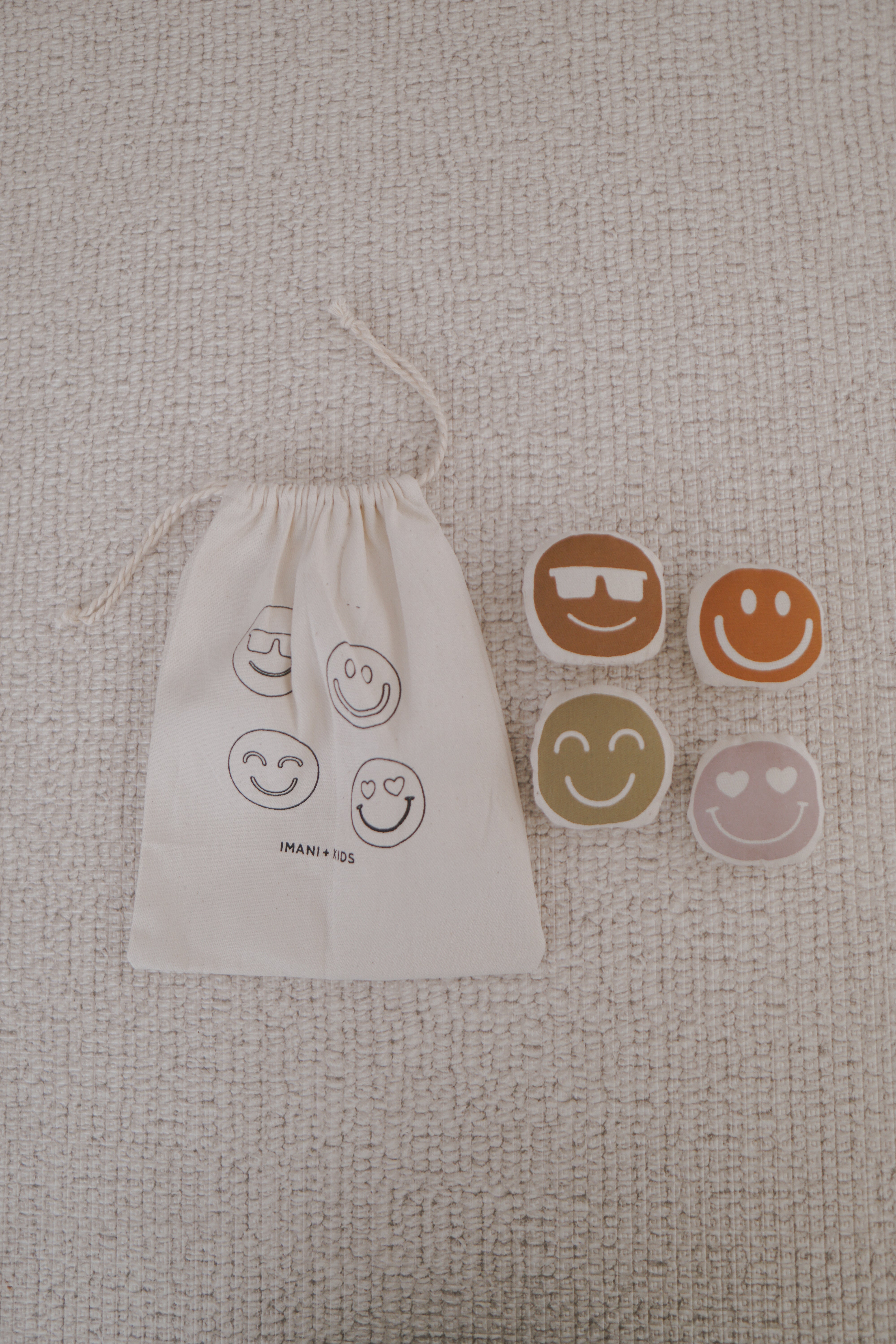 happy emotion mini pillow set