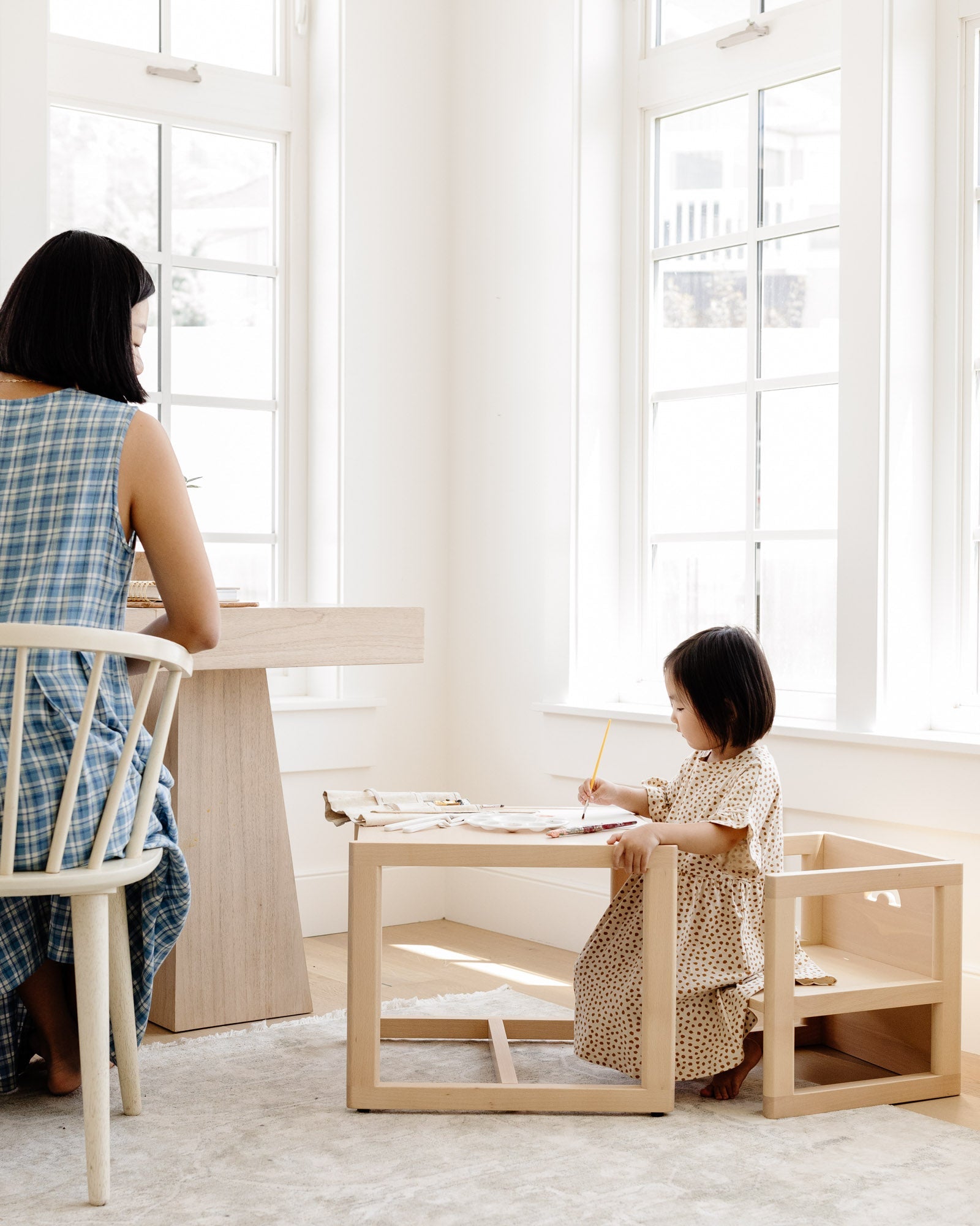 Reversible Chair and Play Table Set Playroom Piccalio   