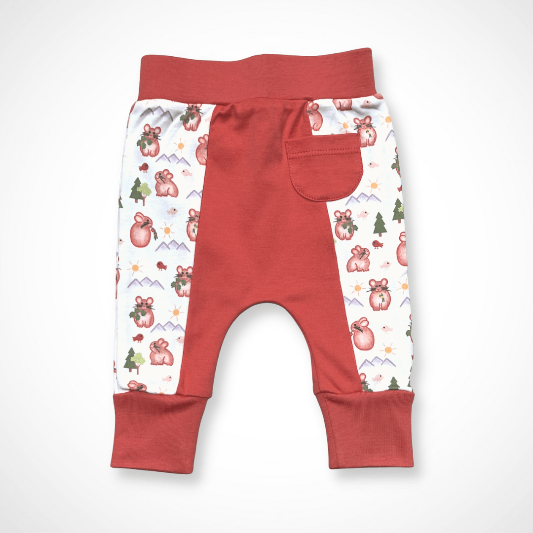 Pika Long Sleeve Bodysuit and Pant | Organic Pima Cotton