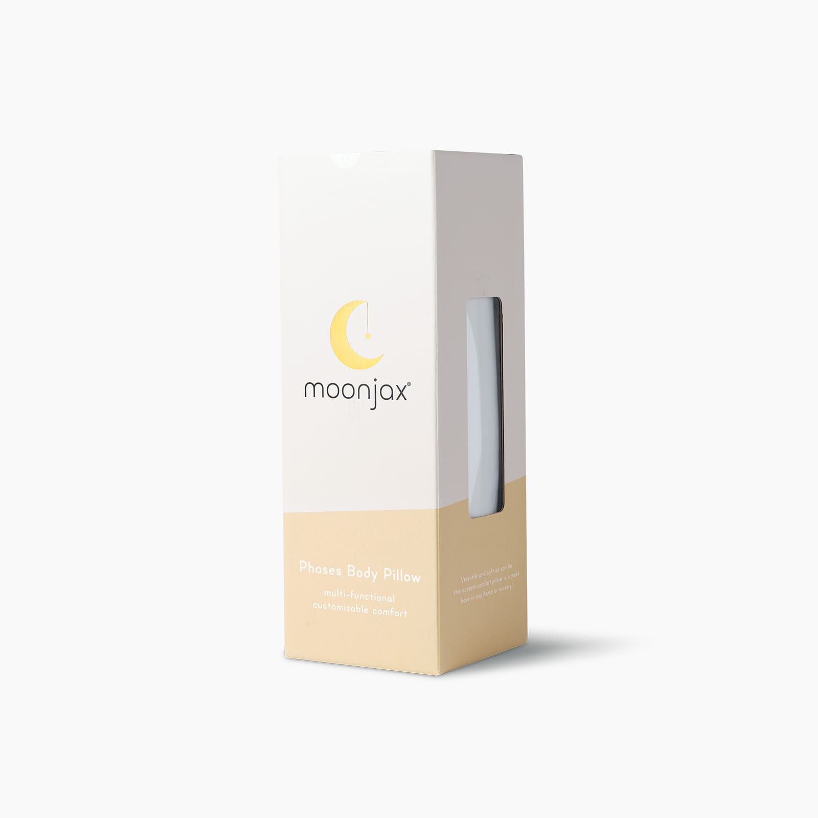 Customizable Nursing Pillow - Moonlight White