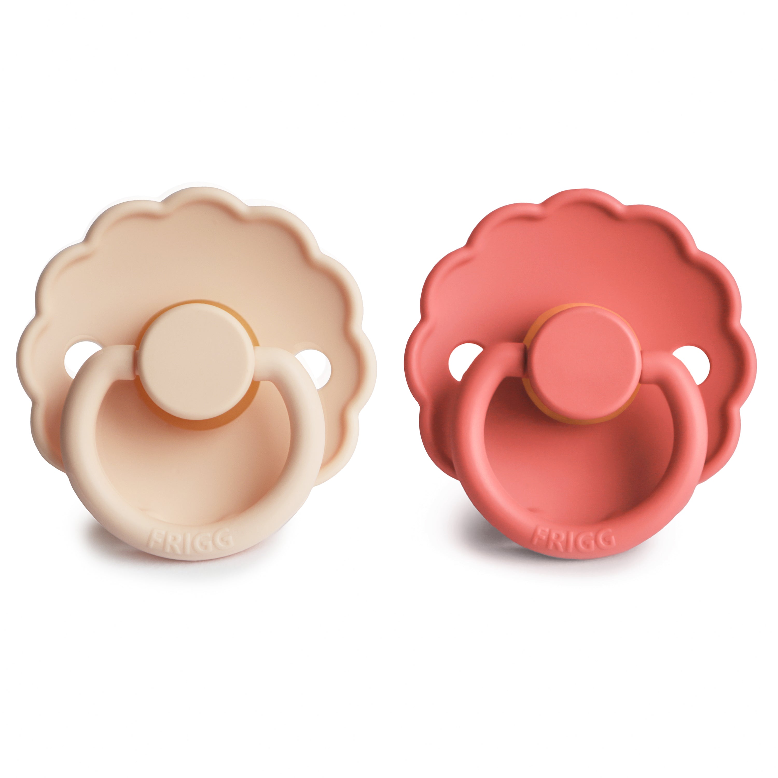 FRIGG Daisy Natural Rubber Pacifier 2-Pack FRIGG PACIFIERS Mushie   