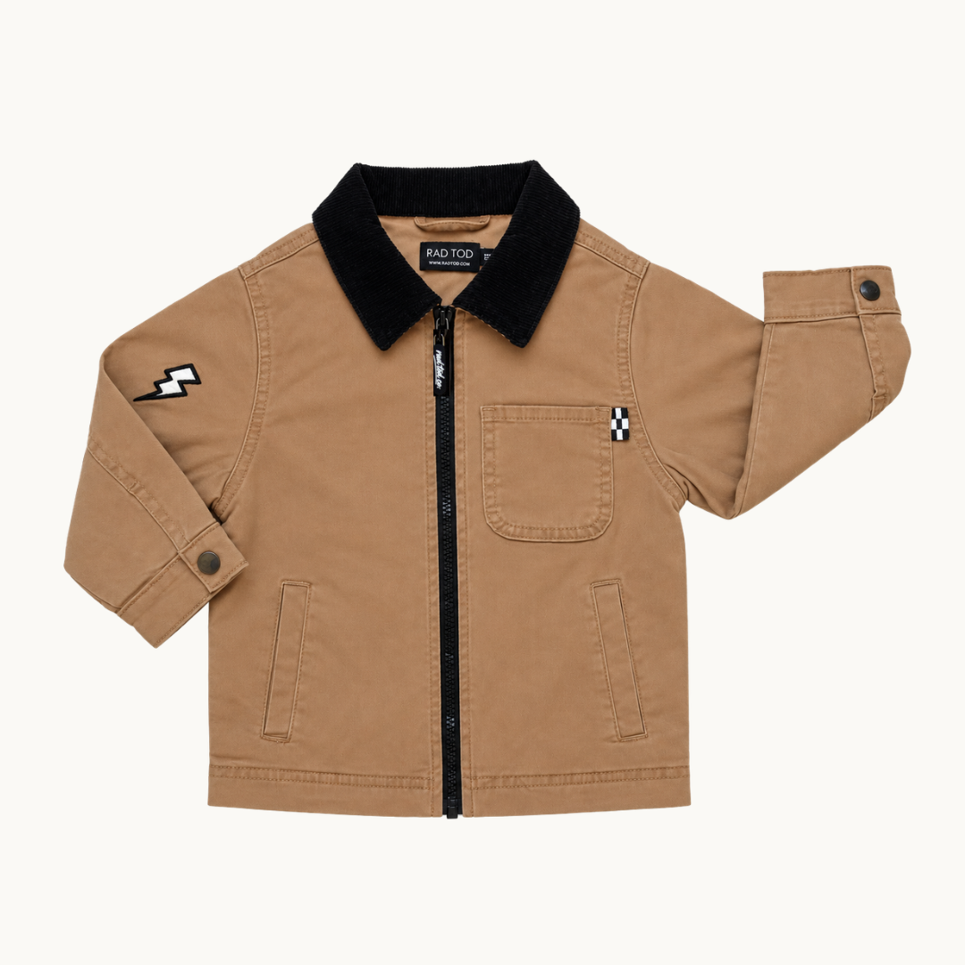 KNOX PIT CREW JACKET - CANYON
