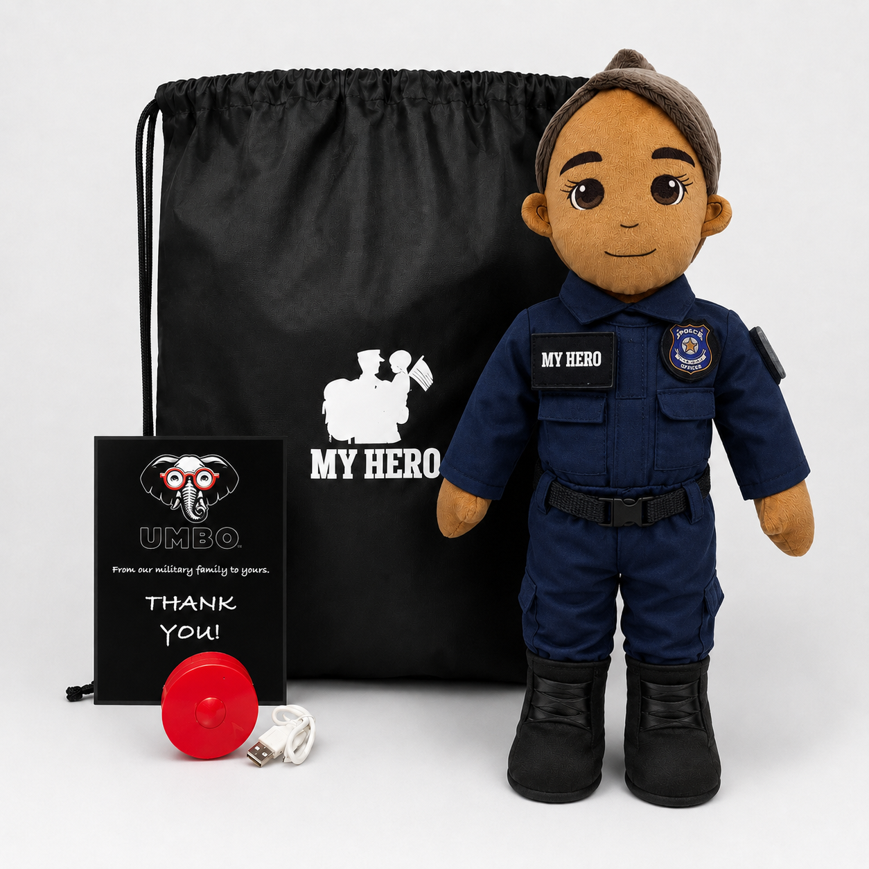 Police Doll | Police Officer Doll & Recordable Plush