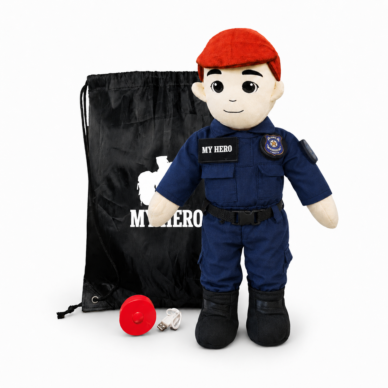 Police Doll | Police Officer Doll & Recordable Plush