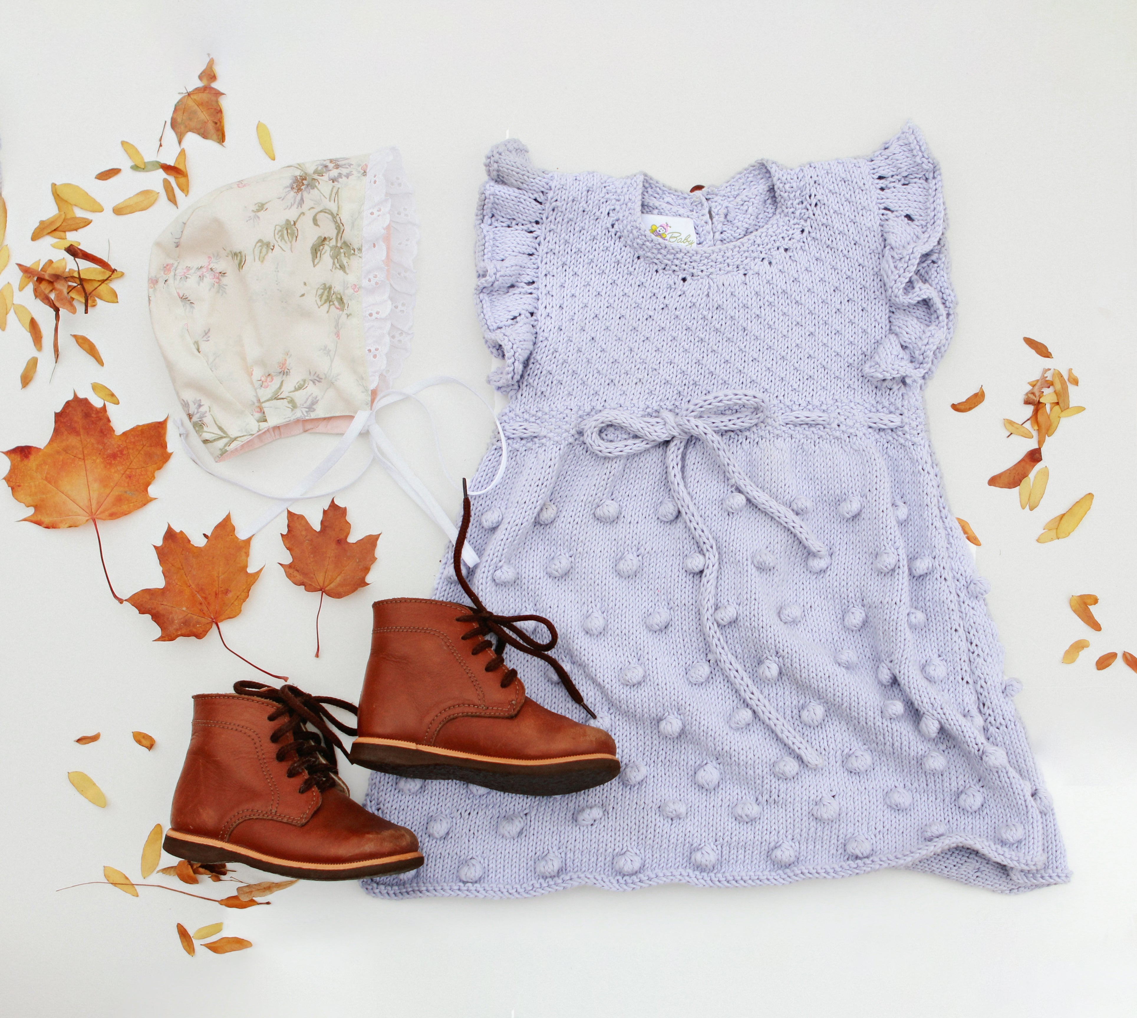 Popcorn Knit Dress - In Stock