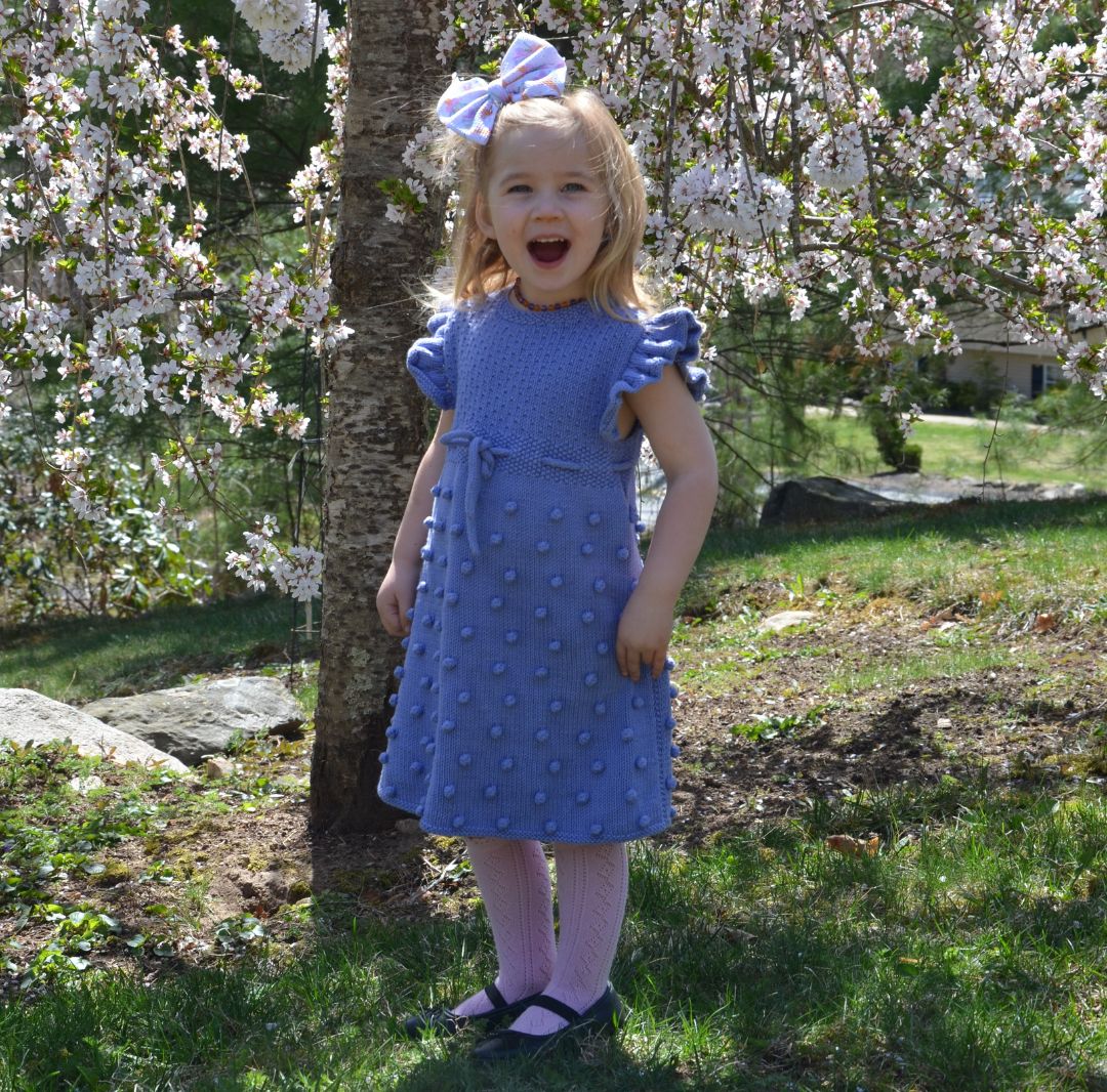 Popcorn Knit Dress - In Stock