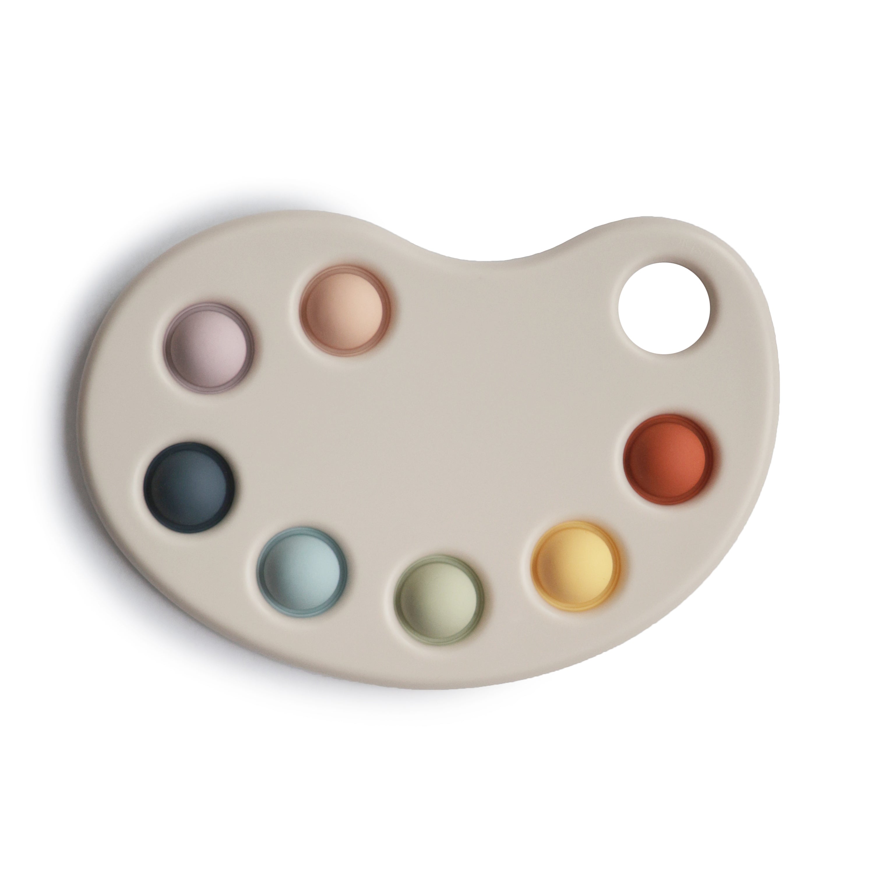 Paint Palette Press Toy Press Toy Mushie   