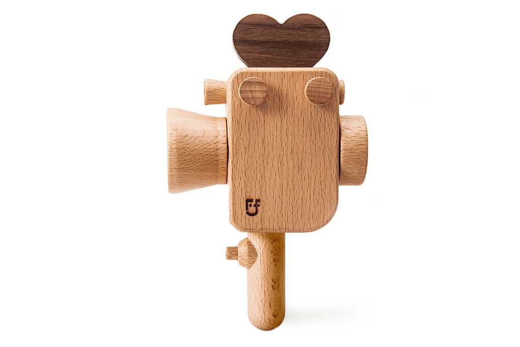 Super 8 Wooden Toy Camera