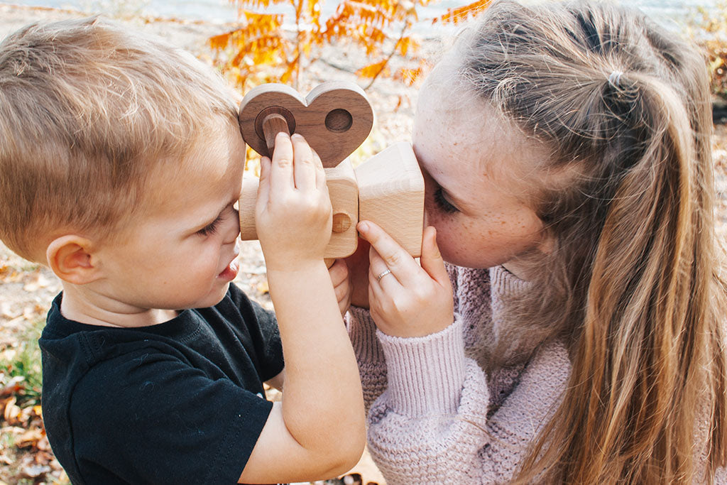 Super 16 Wooden Toy Camera Handheld