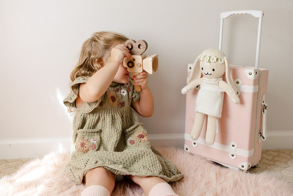 Super 16 Wooden Toy Camera Handheld