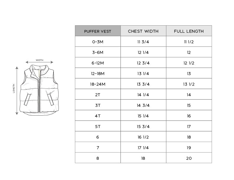 Girl's Puffer Vest