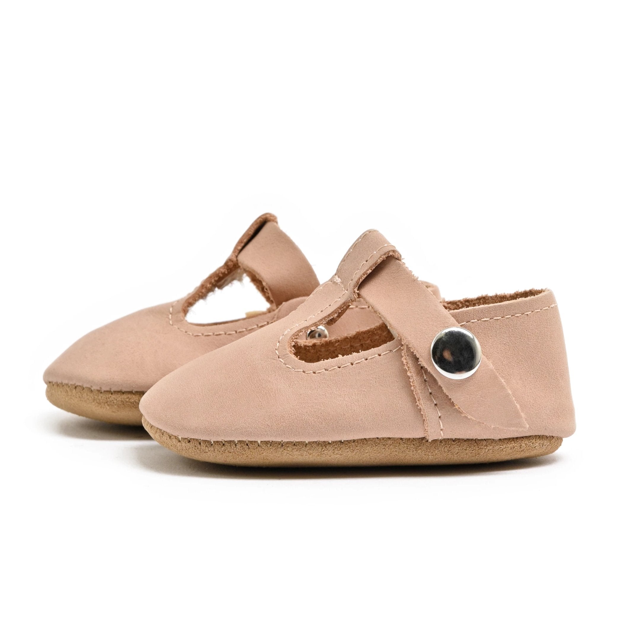 Blush - T-Strap Mary Jane - Soft Sole