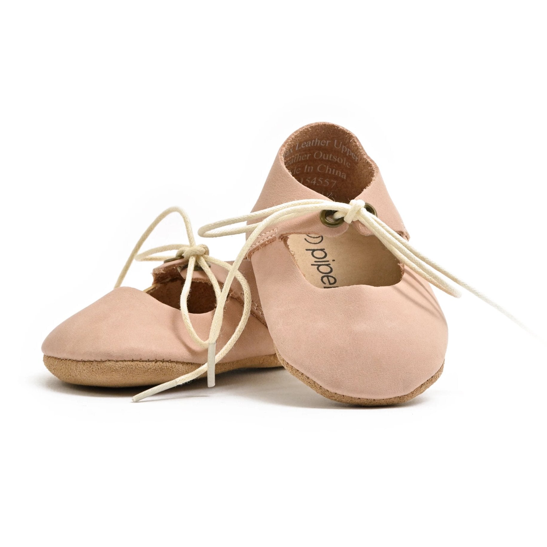 Blush - Lace-Up Mary Jane - Soft Sole