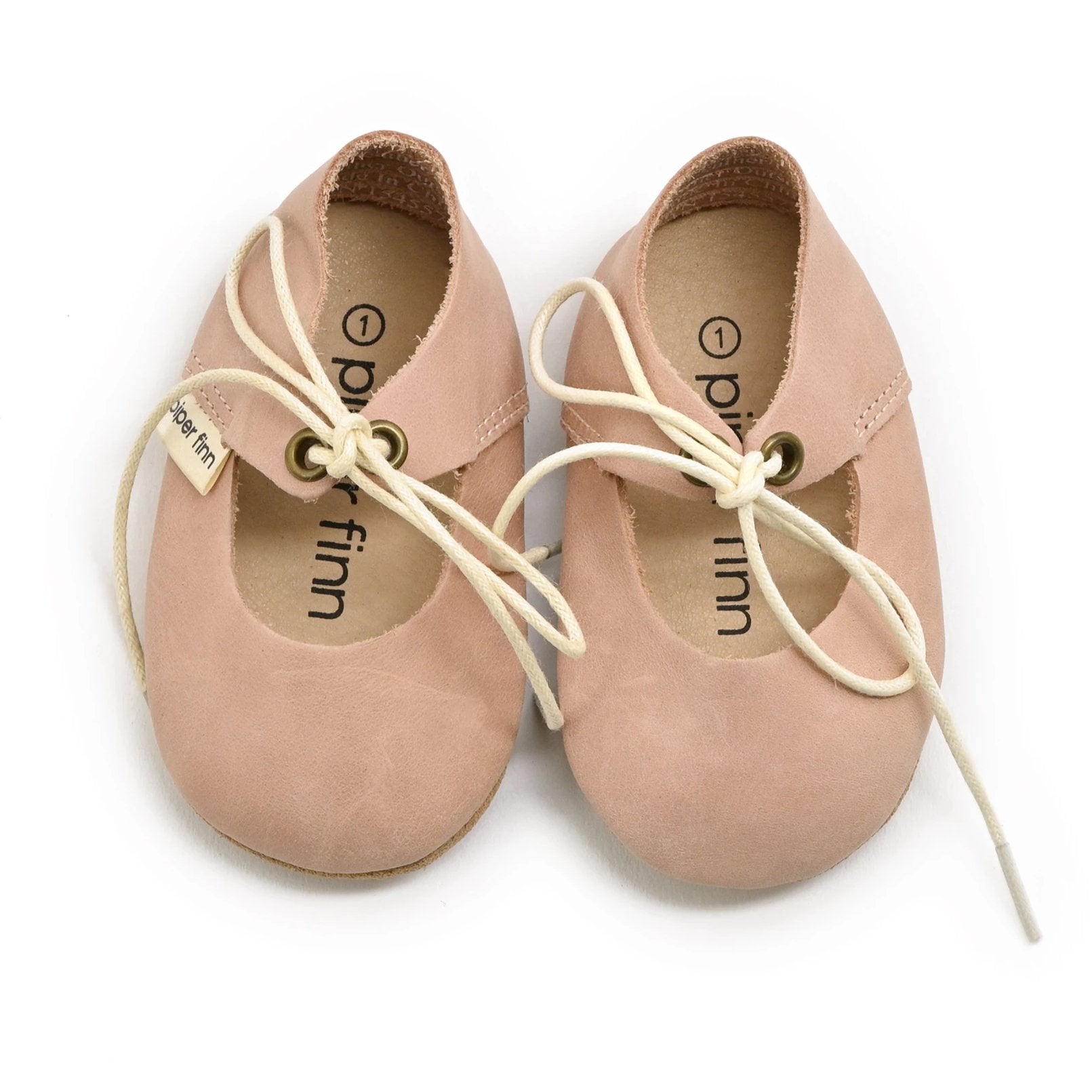 Blush - Lace-Up Mary Jane - Soft Sole