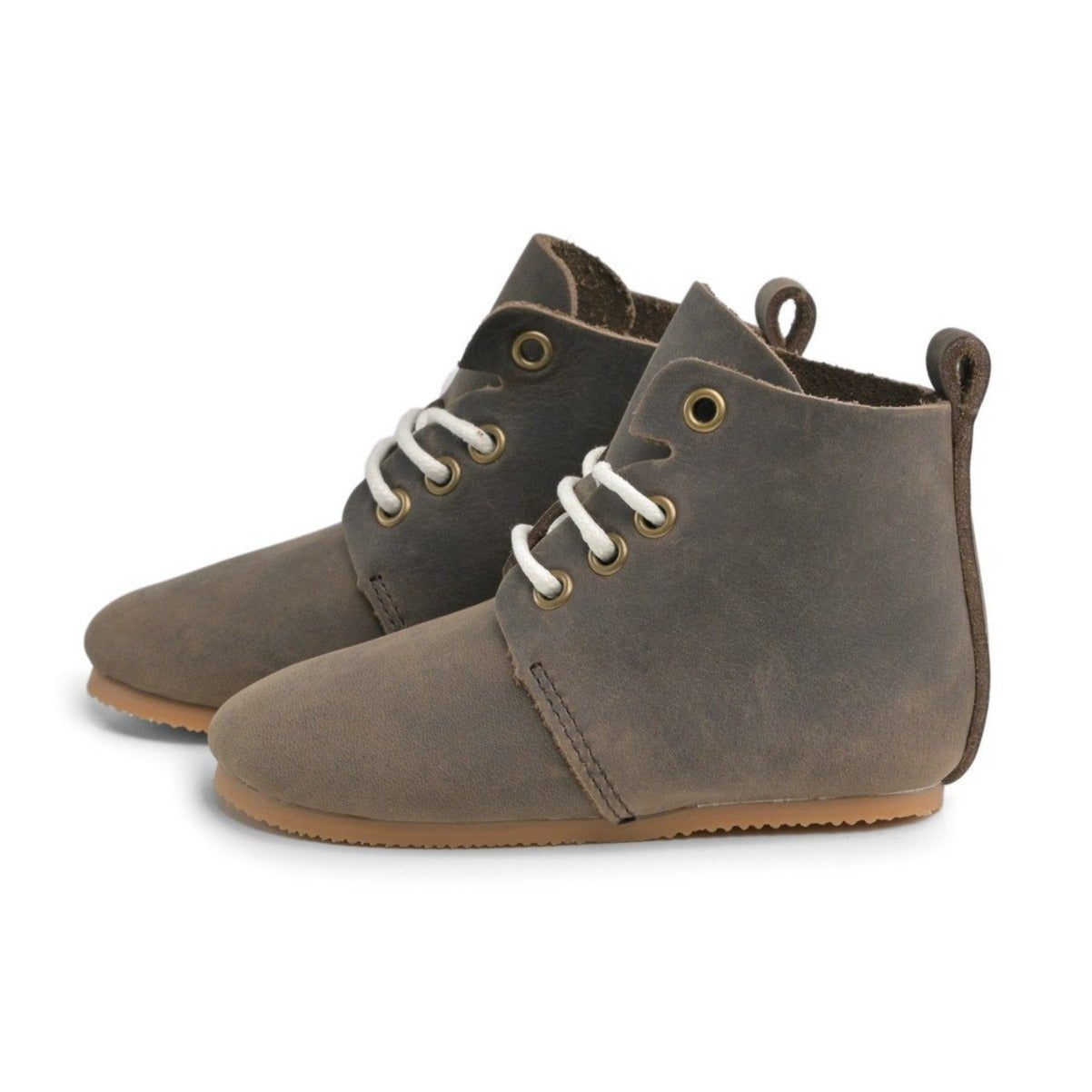 Hamilton - High Top Oxfords - Hard Sole