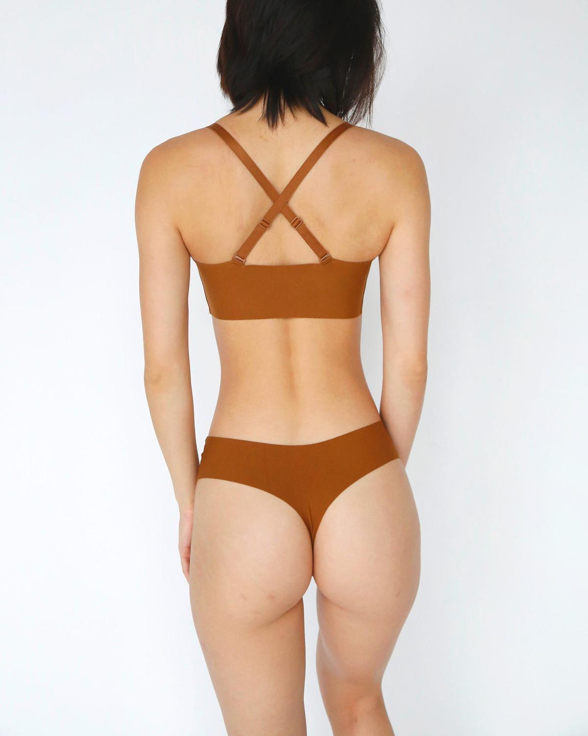 Signature Mid-Rise Thong - Rich