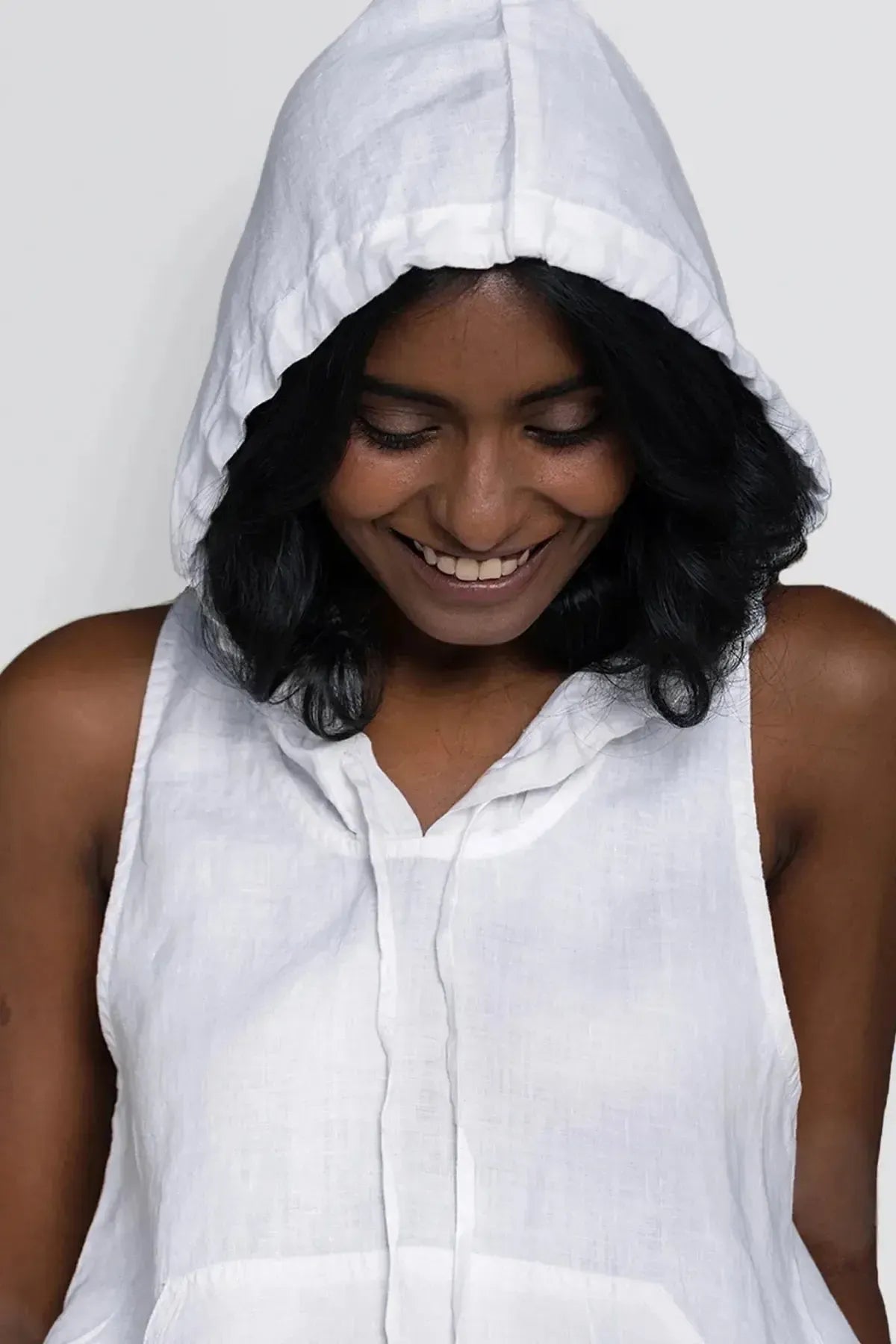 Coastal Drive Hoodie - Coconut White