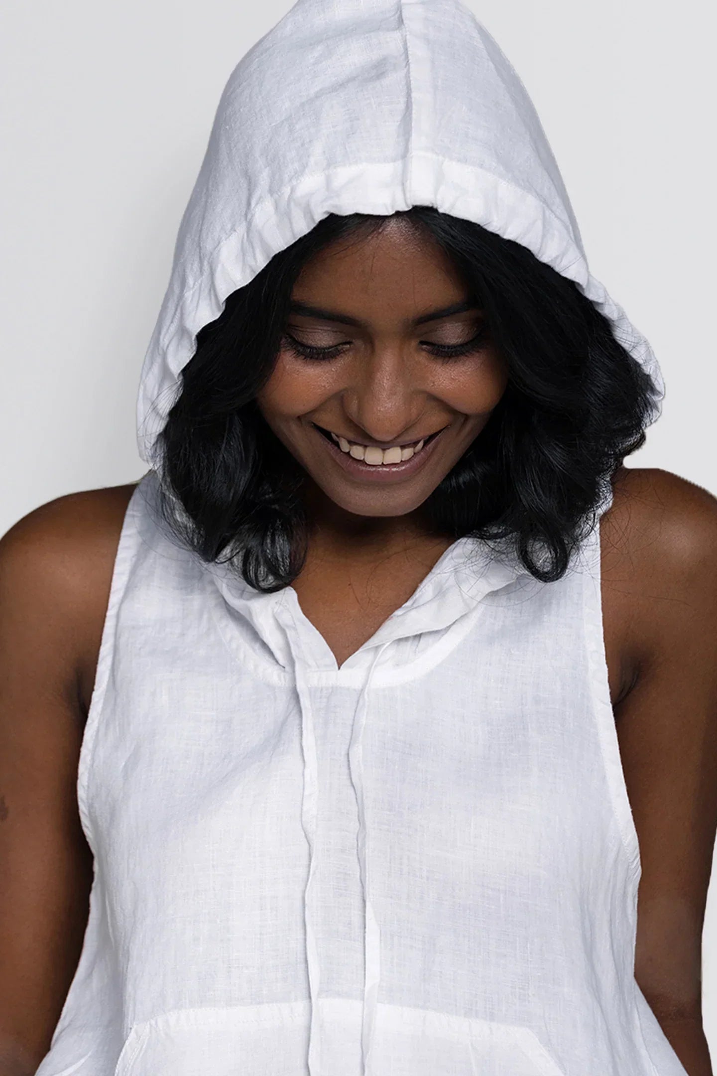 Coastal Drive Hoodie - Coconut White