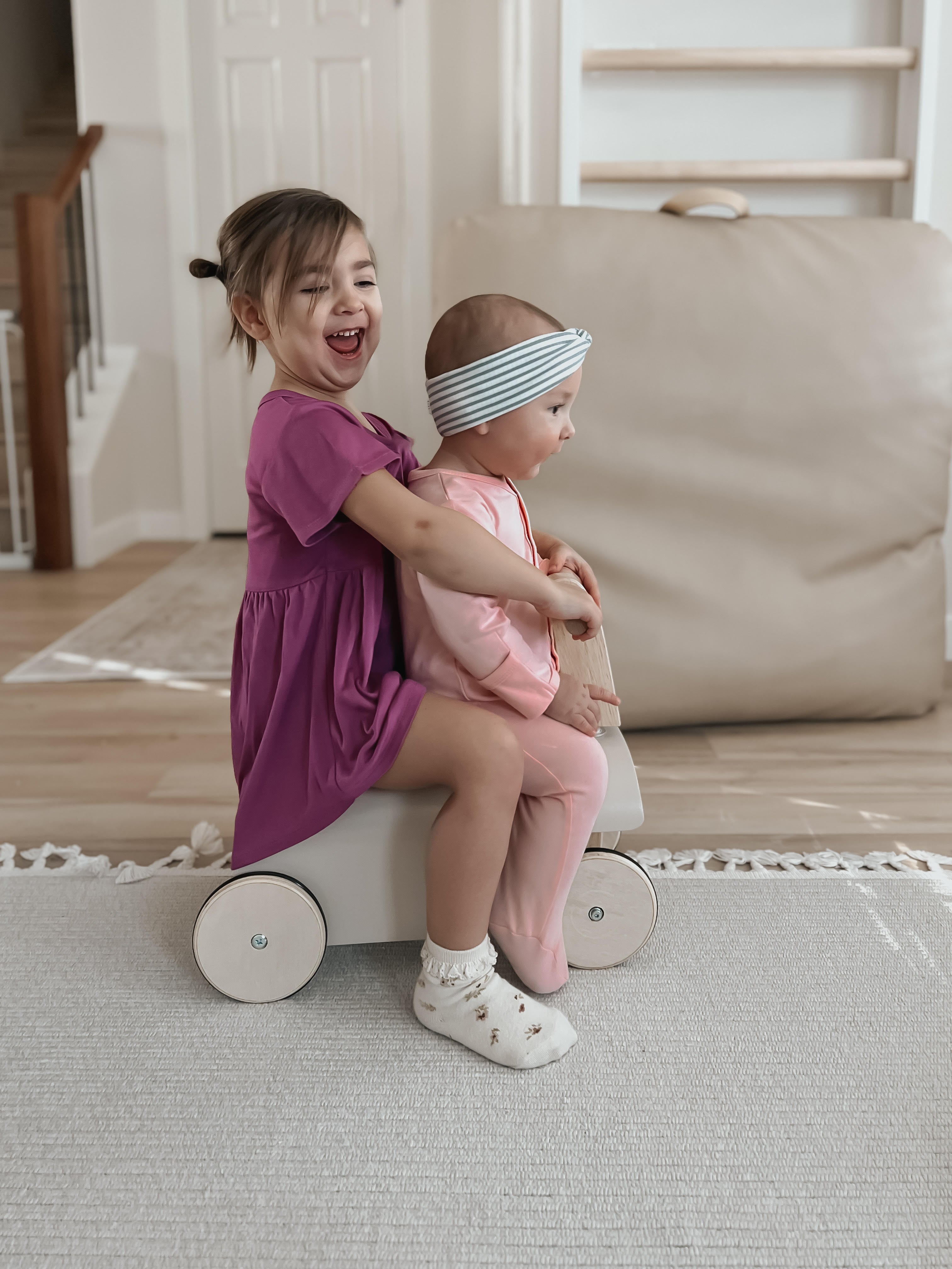 Bamboo Blend Dress - Raspberry