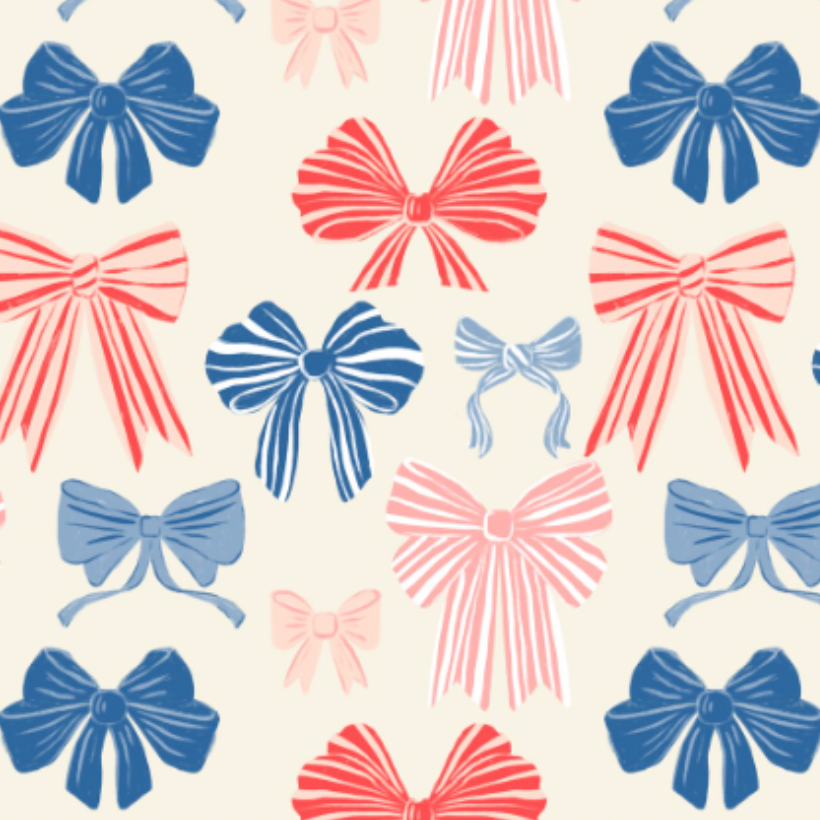 Emmy Bubble - Patriotic Bows