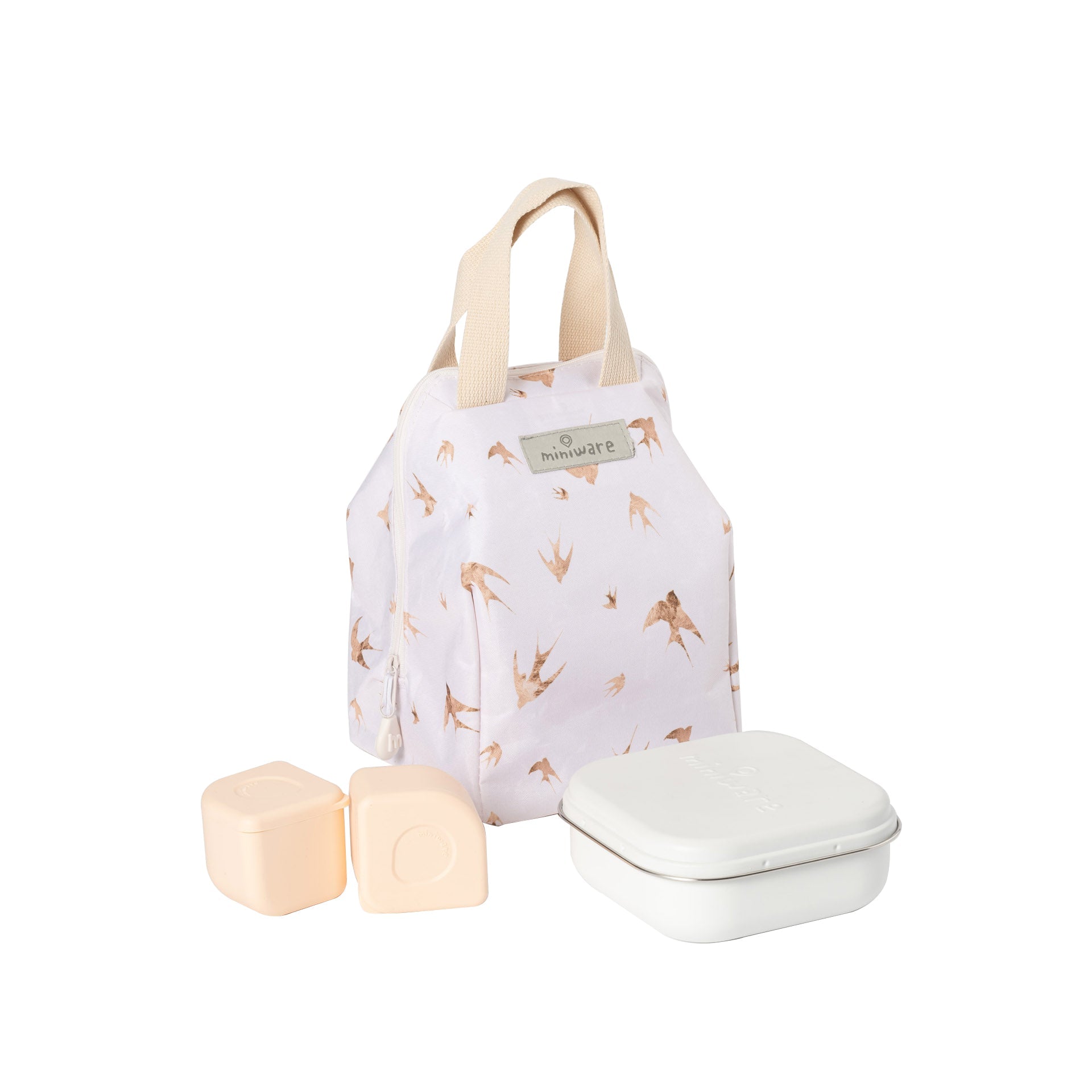 Ready Go! Bento Mealtote & GrowBento Set - Golden Swallow