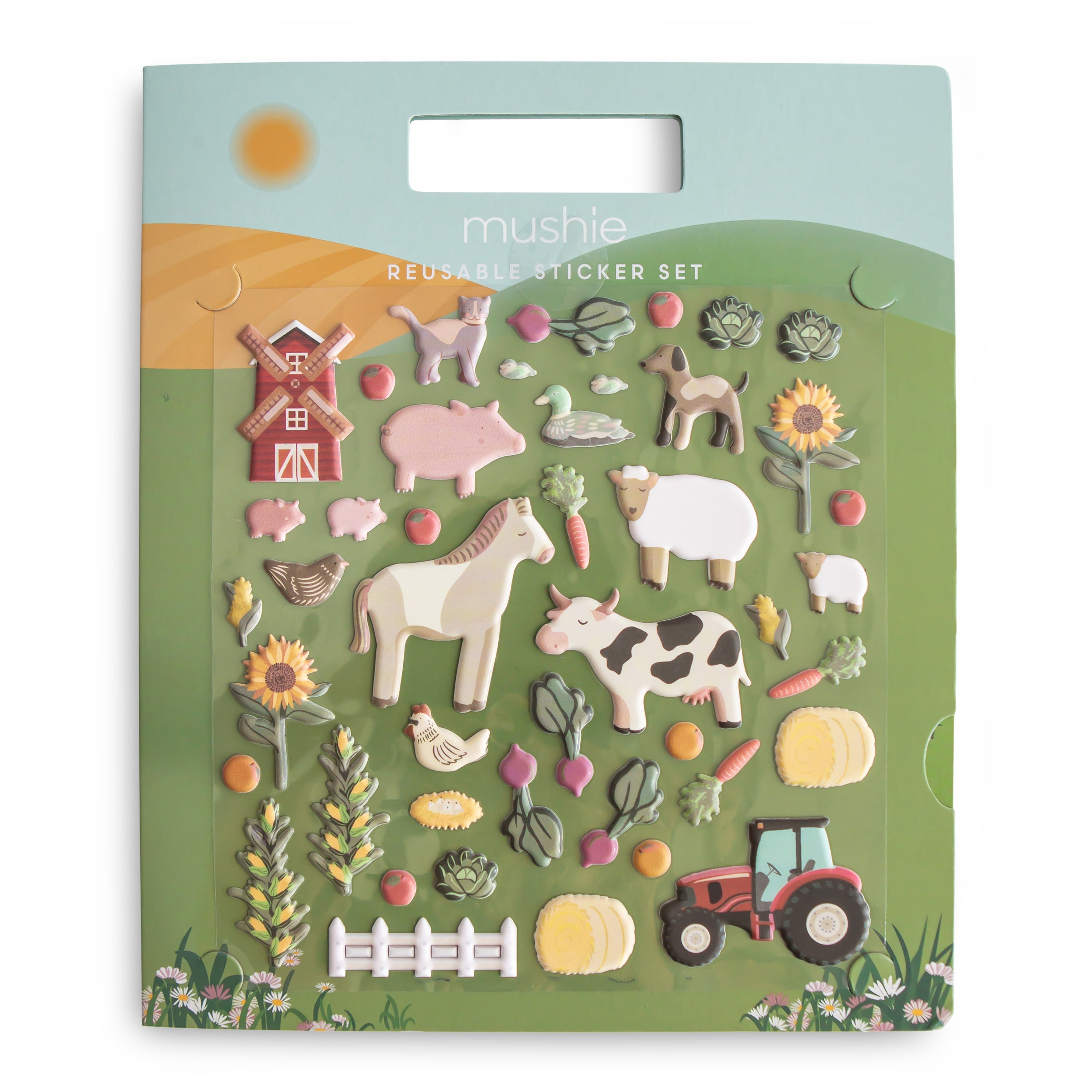 Reusable Sticker Set (Farm) Sticker Set Mushie   